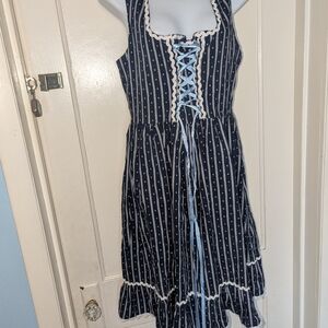 Kancy Kole Navy Blue Dress